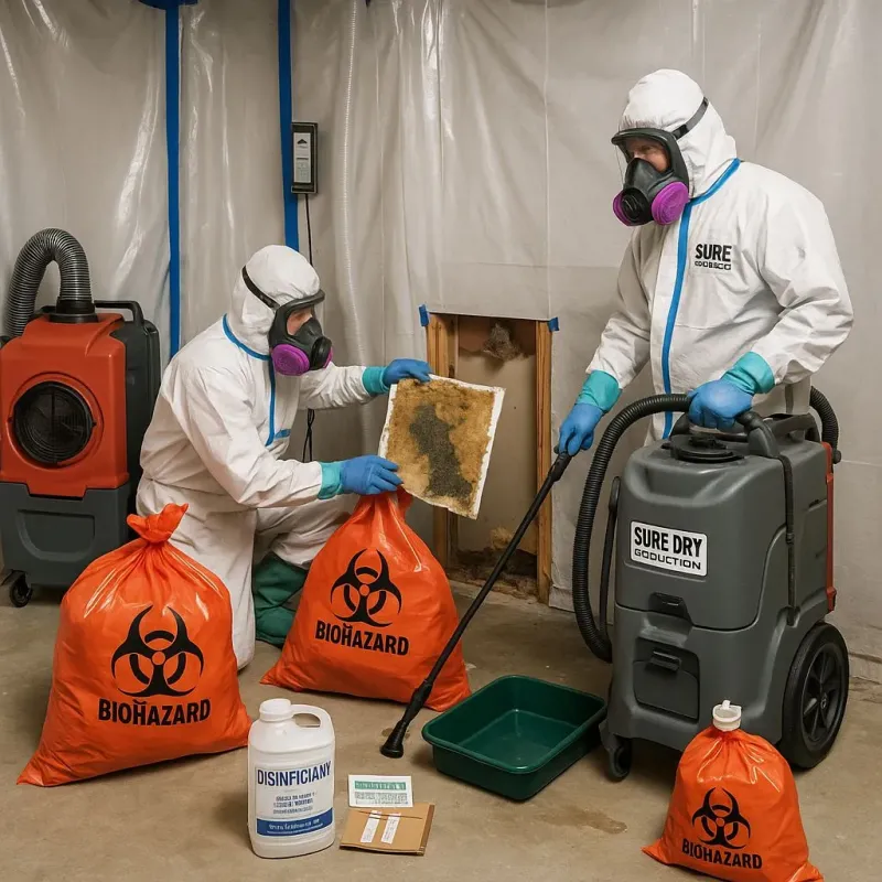 Contaminated Water Handling Protocols process in Winfield, NJ